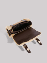 Fiona Fur-Trim Crossbody Bag